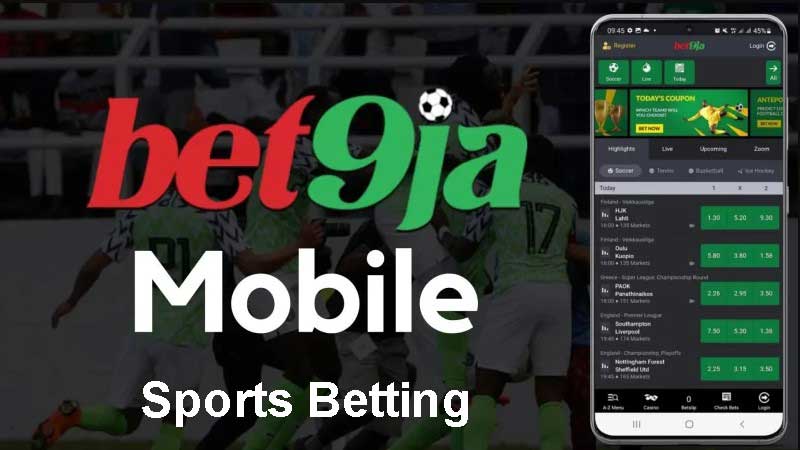Bet9ja Mobile Sports Betting