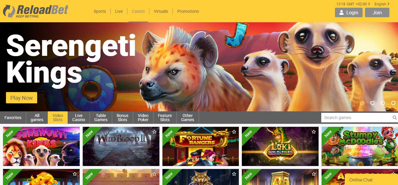 Reloadbet Casino